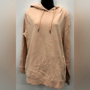 Huntington Beach Club Women's L Spiced Almon Hoodie Sweatshirt Size L NWT $58